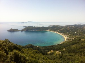 Bucht Agios Georgios Korfu