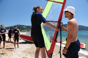 windsurfen korfu