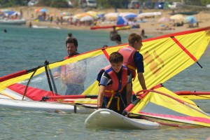 Windsurfkurs in Agios Georgios auf Korfu