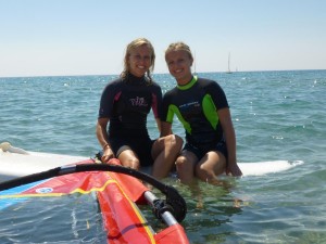 Windsurfen in Agios Georgios Korfu