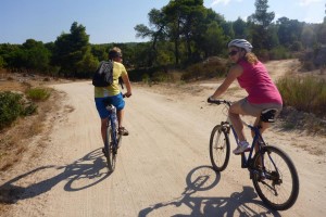 Radfahren im Griechenland Urlaub